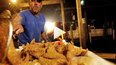 fried trout