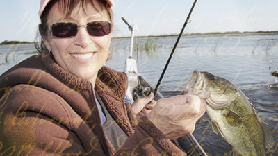 girl with bass